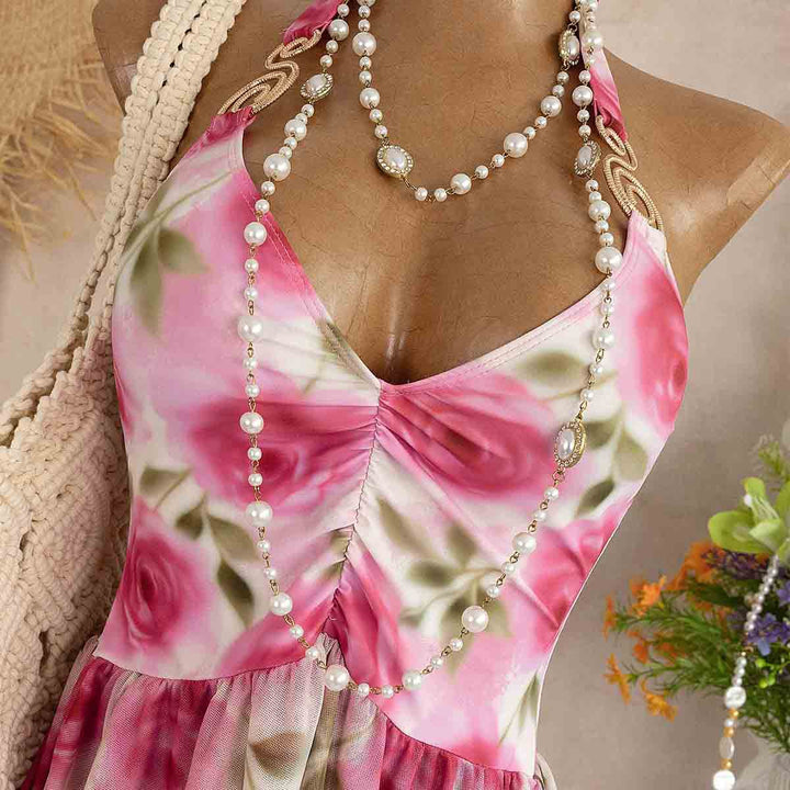 Women’s summer dress with floral design Mune Fashion