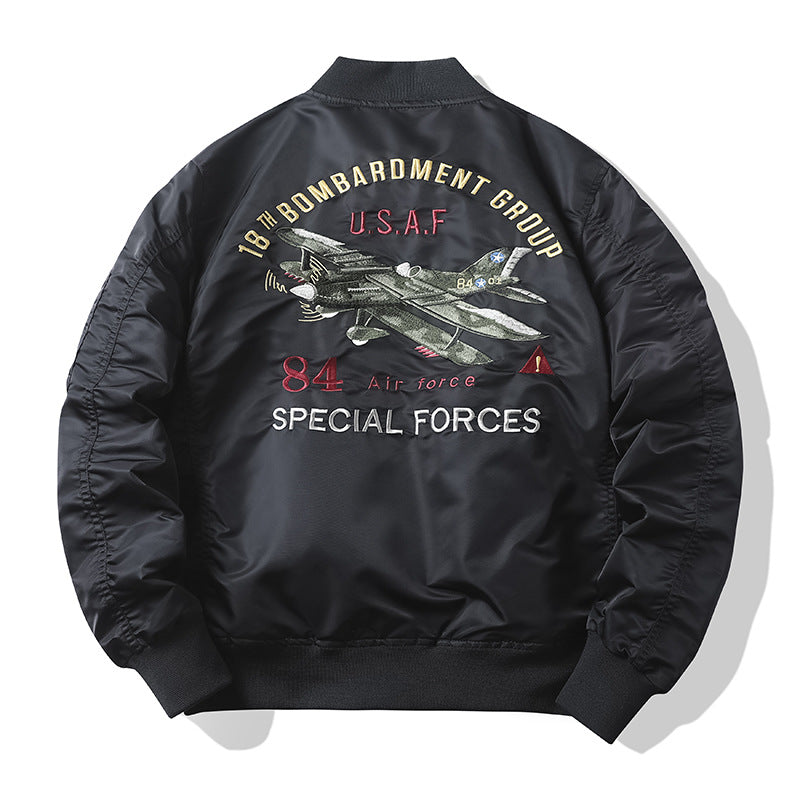 Men's Urban Bomber Jacket with Embroideries Mune Fashion