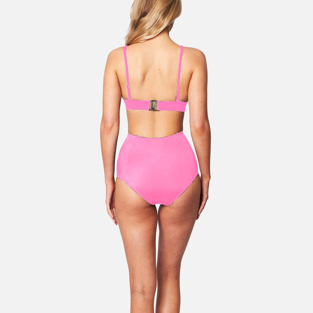 Ladies High-Cut Bikini with Deep V-Neck Mune Fashion