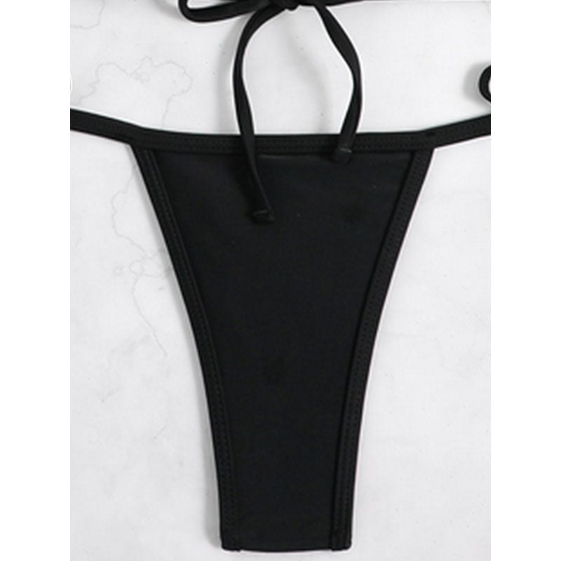 Ladies Triangle Bikini with sophisticated lace-up details Mune Fashion