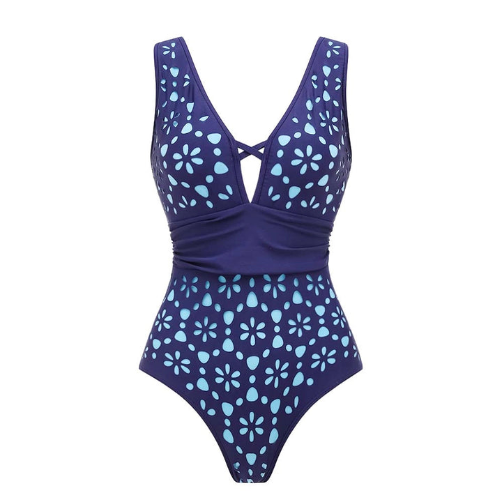 Women's Sun Suit with Romantic Floral Design Mune Fashion