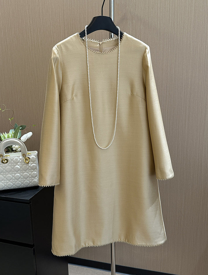 Women's Elegant Draped Dress Mune Fashion