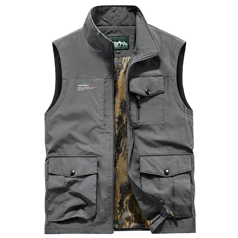 Men's Practical Fishing Vest Mune Fashion 1787797414