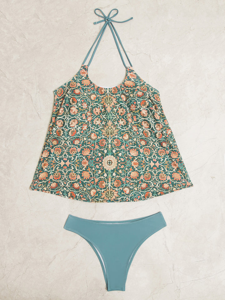 Women's tankini set with stylish pattern and casual cut Mune Fashion