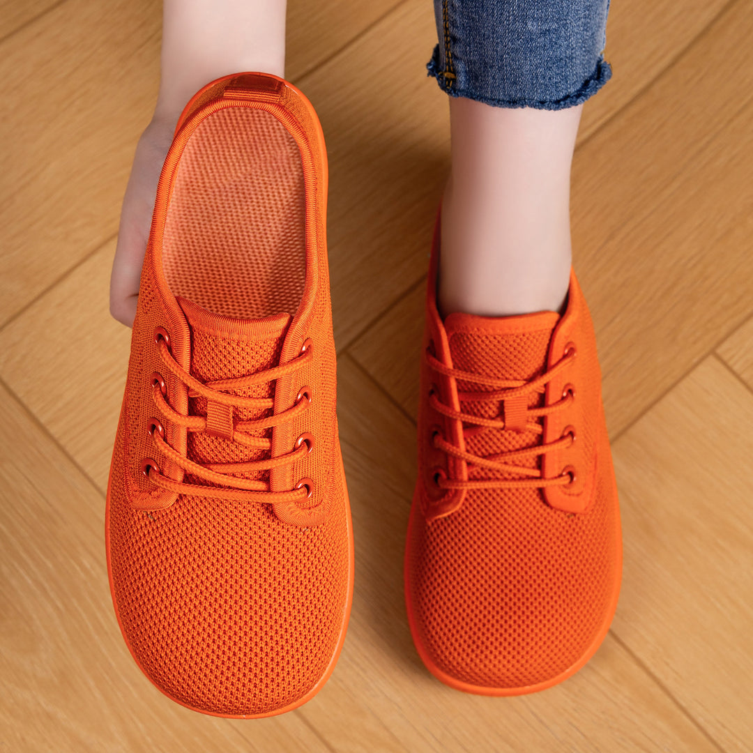 Men's lightweight breathable knit casual shoe with padded comfort tongue and flexible cushioning outsole Mune Fashion