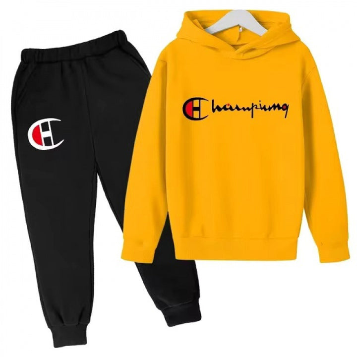 Unisex nan Hooded sweatshirt with jogging pants leisure set Mune Fashion