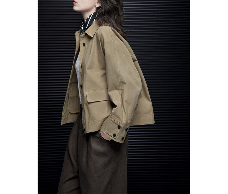 Women's Fashionable Transitional Jacket with Comfortable Cut Mune Fashion