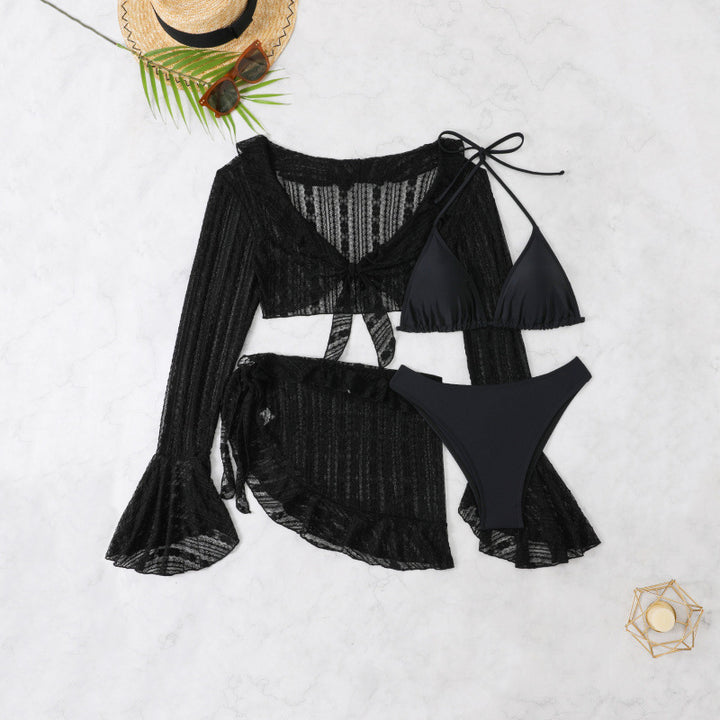 Women's Bikini Set with Stylish Cover-Up Mune Fashion
