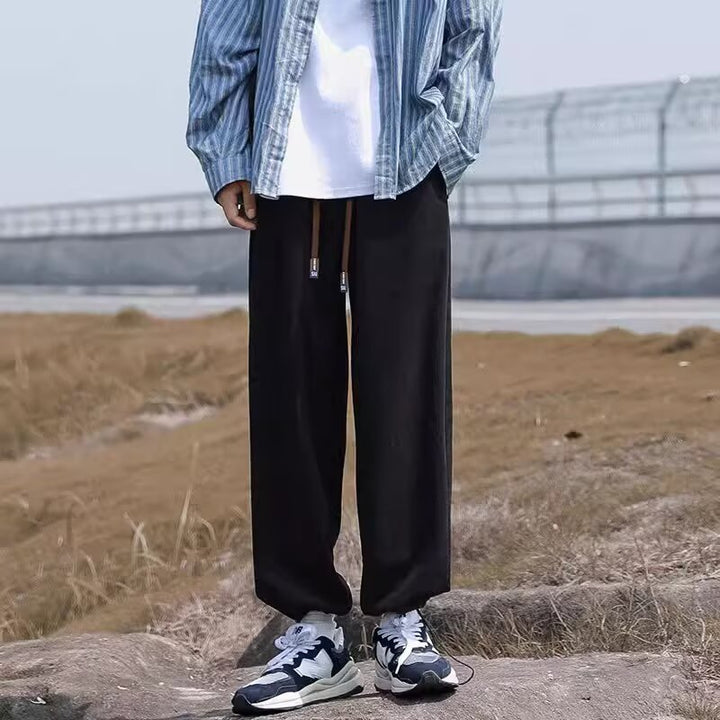 Men's Comfortable Waffle Structure Jogging Pants Mune Fashion