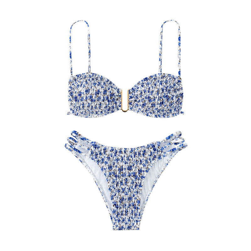 Ladies Bikini set with sophisticated design and fashionable strap details Mune Fashion