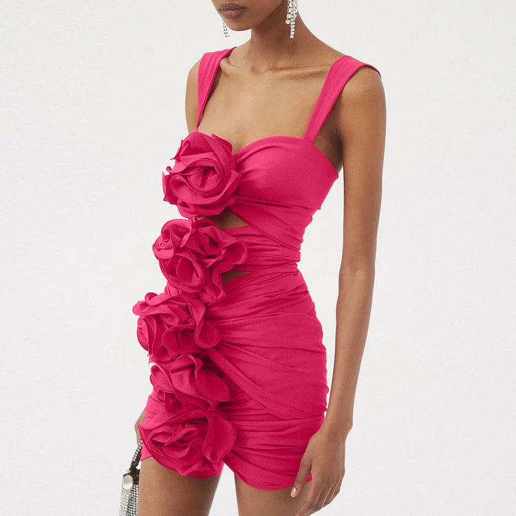 Women's One-Piece Swimsuit with Elaborate Ruffle Detail Mune Fashion