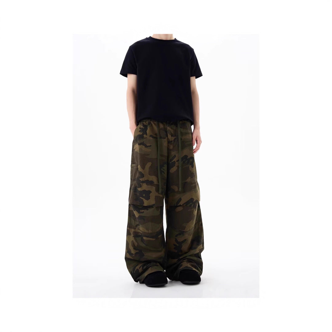 Men's Urban Cargo-Style Fabric Trousers Mune Fashion