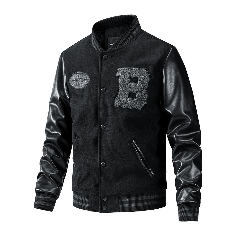 Men's Sporty College Jacket Mune Fashion