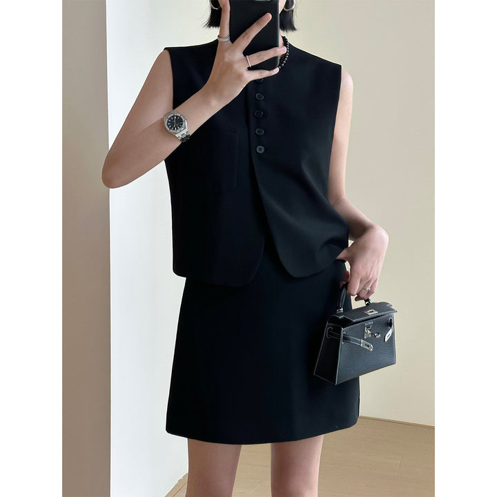 Women Fashionable Blazer Dress Set Mune Fashion