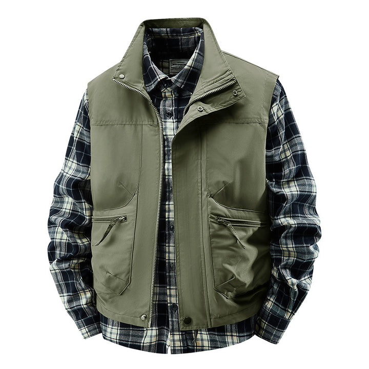 Men's multifunctional outdoor jacket with high collar Mune Fashion