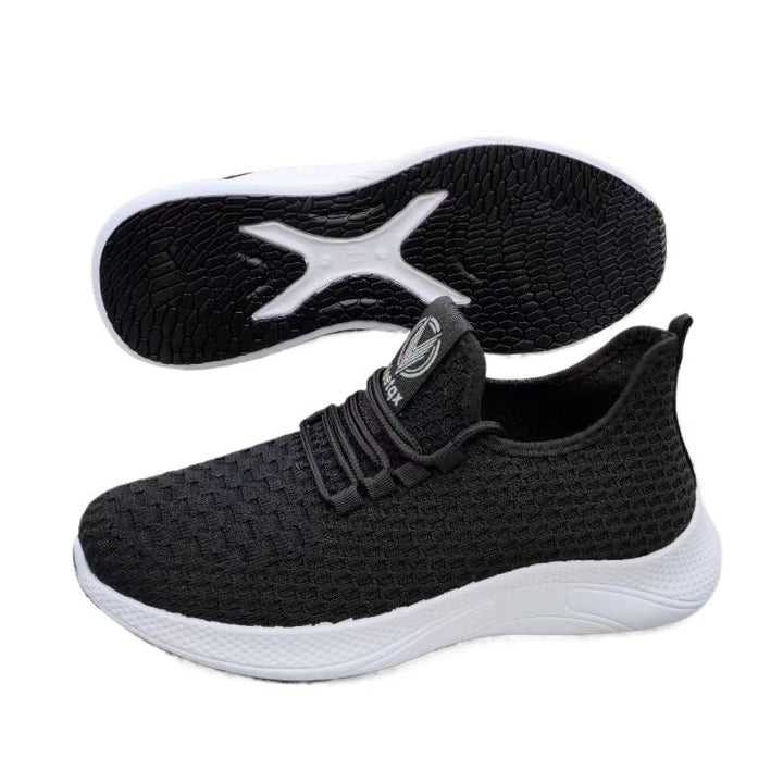 Women Breathable Comfort Sneakers with Elastic Upper Mune Fashion