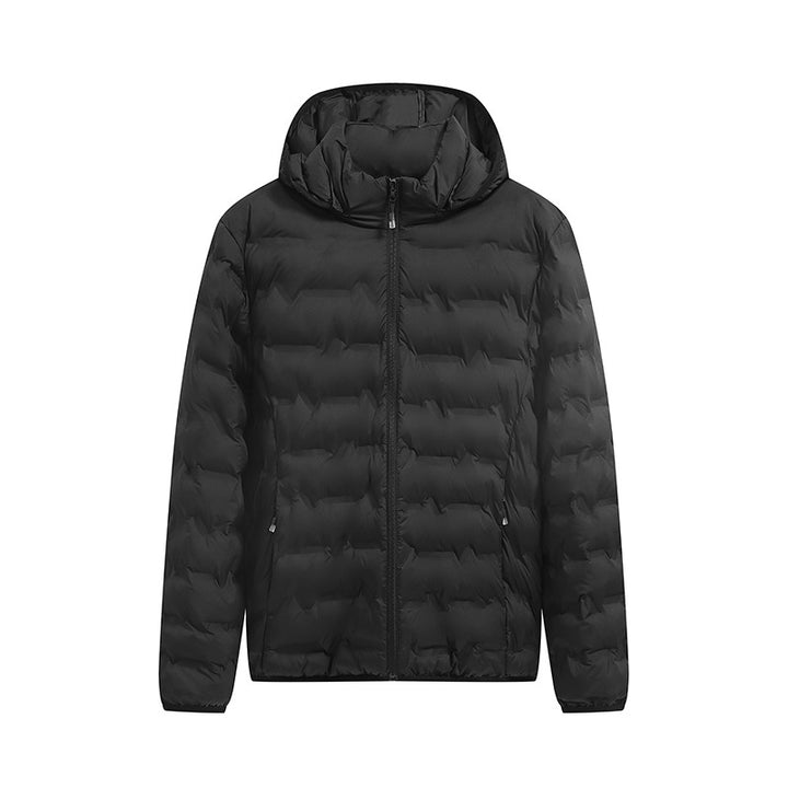 Men's Practical Quilted Jacket with Hood Mune Fashion