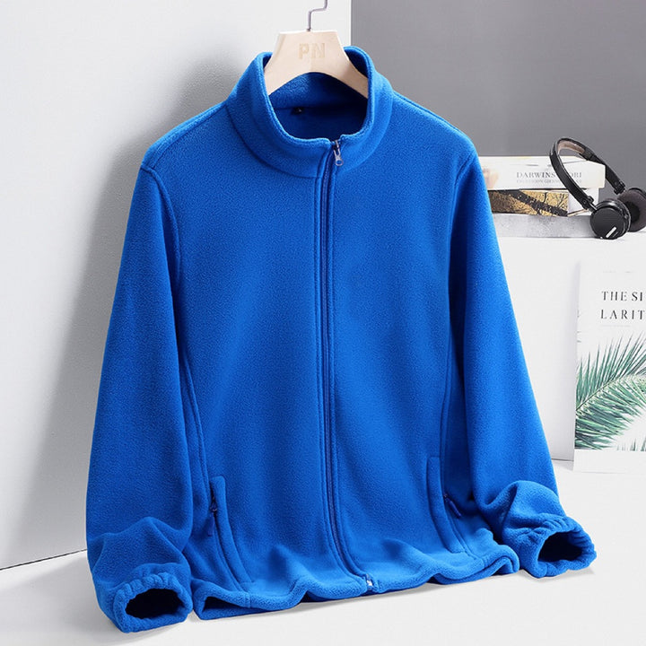 Women's Fashion Fleece Jacket with High Collar Mune Fashion