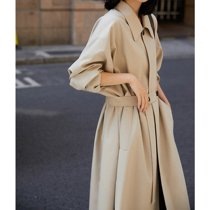 Women Elegant and Comfortable Trenchcoat Drune