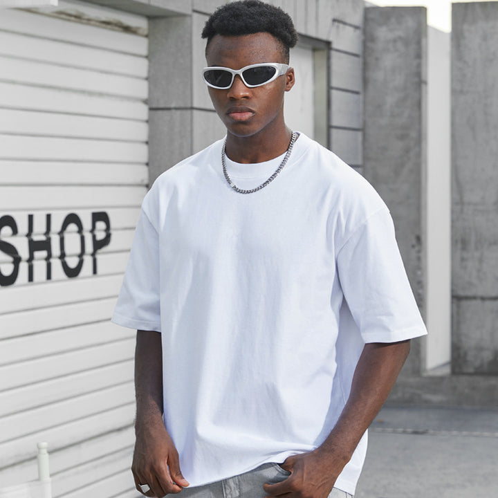 Men's Oversize T-Shirt made of heavy organic cotton with a wide cut Mune Fashion