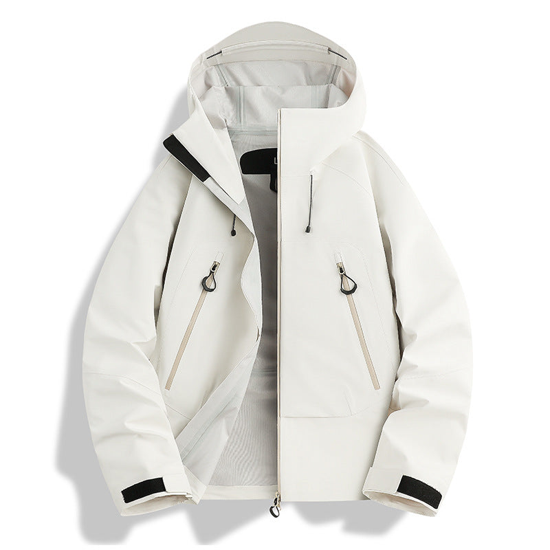 Men's waterproof softshell jacket with removable quilted inner jacket Mune Fashion