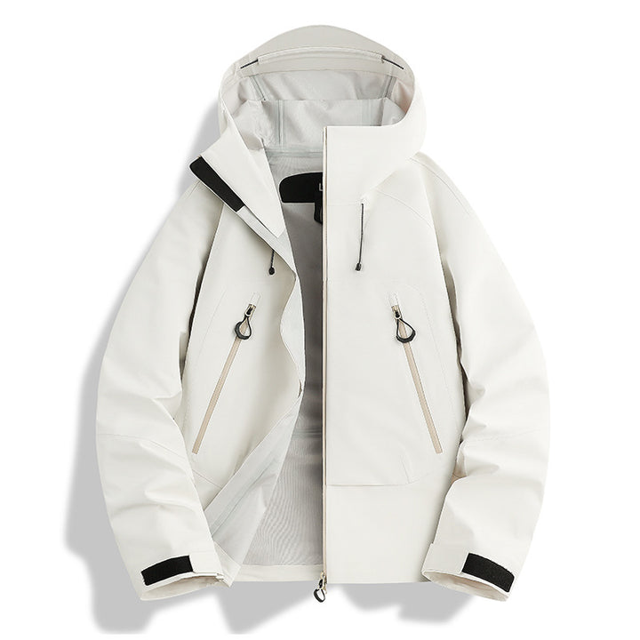 Men's waterproof softshell jacket with removable quilted inner jacket Mune Fashion