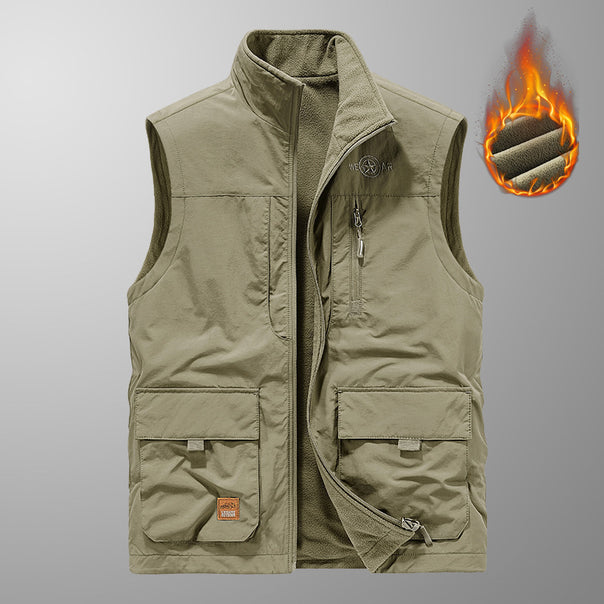 Men's Multifunctional Fleece Vest Mune Fashion