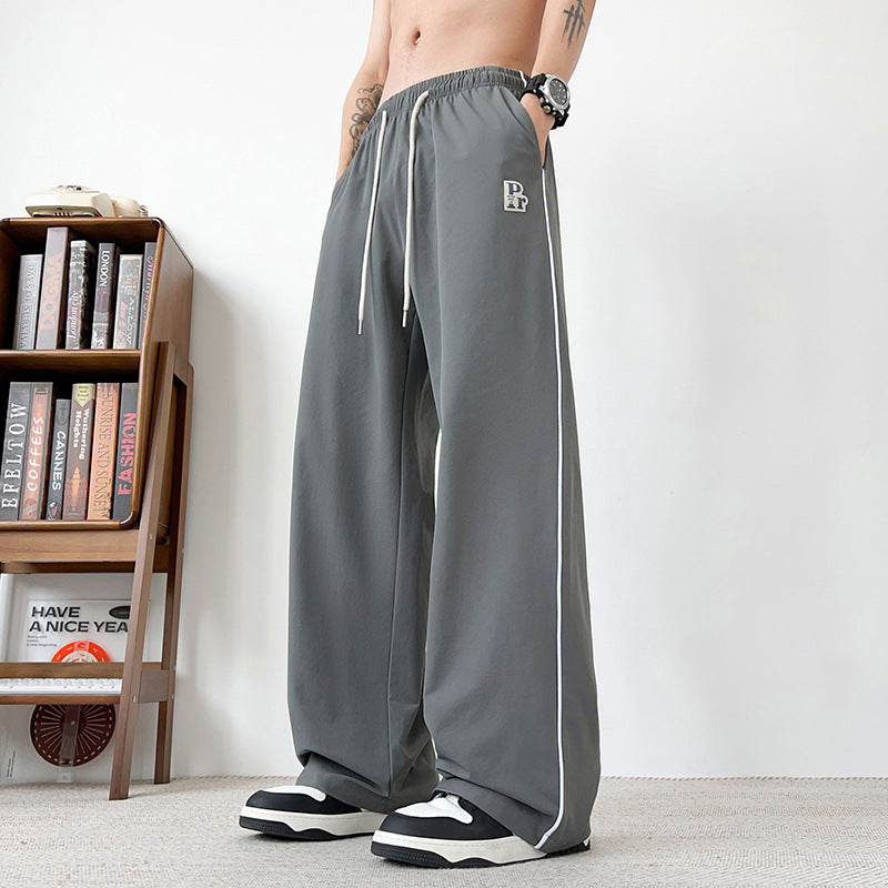 Men's Loose-Fitting Sports Pants with Breathable Properties