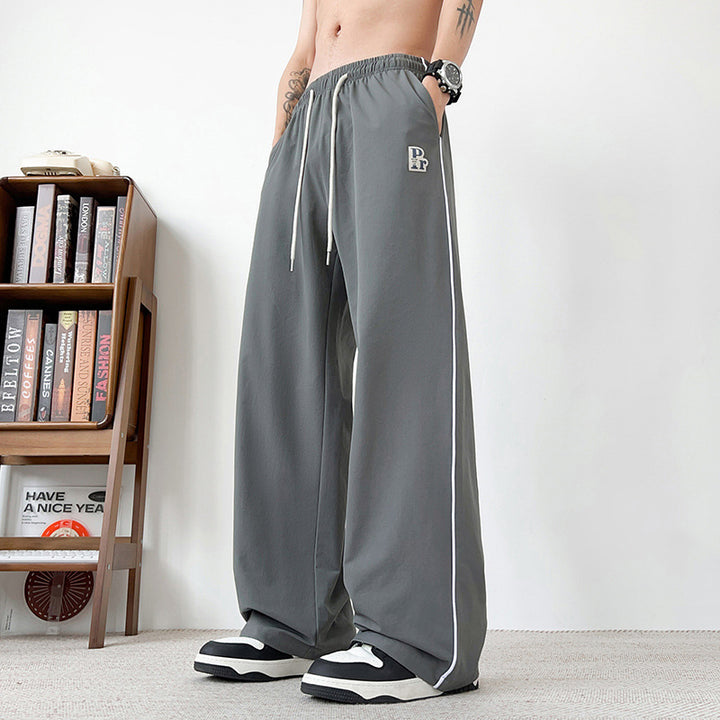Men's Loose-Fitting Sports Pants with Breathable Properties