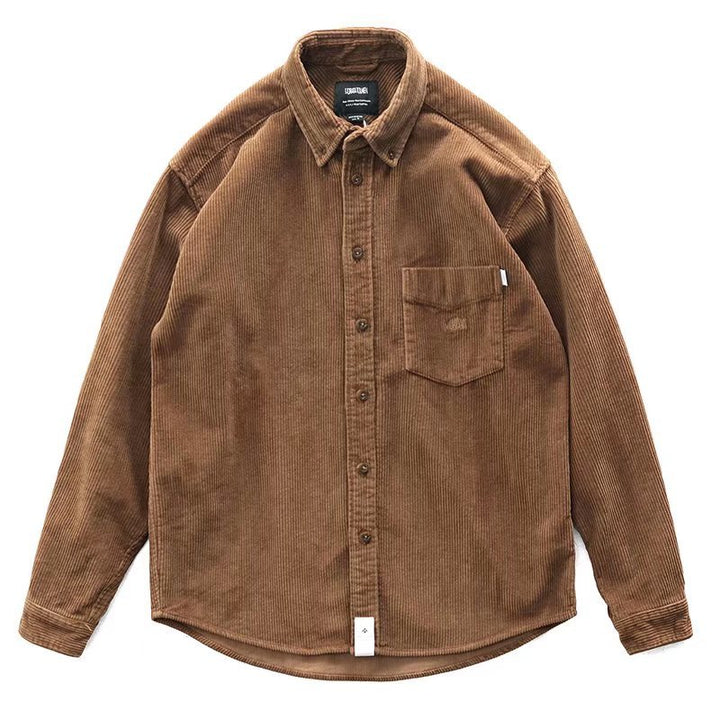 Men's Comfortable Cord Shirt Mune Fashion
