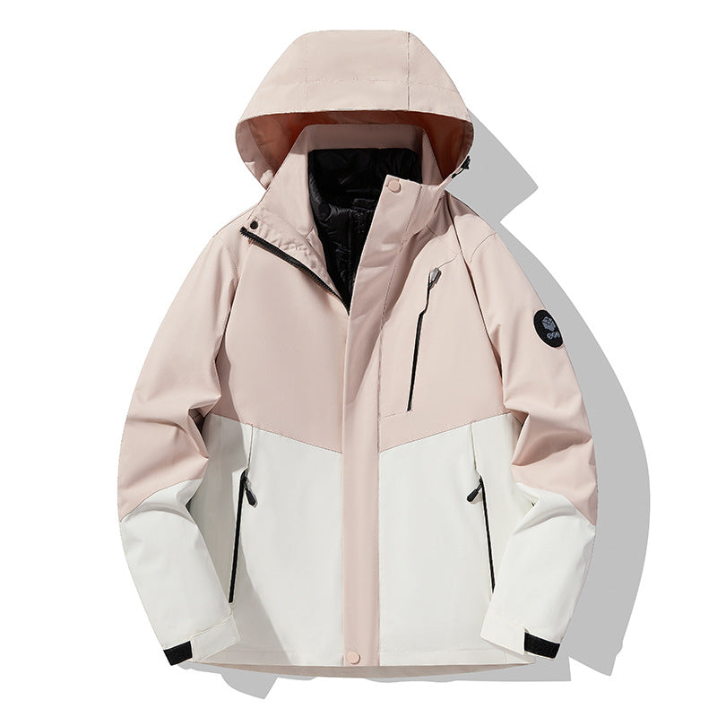 Men's triple combinable functional jacket with detachable quilted vest Mune Fashion