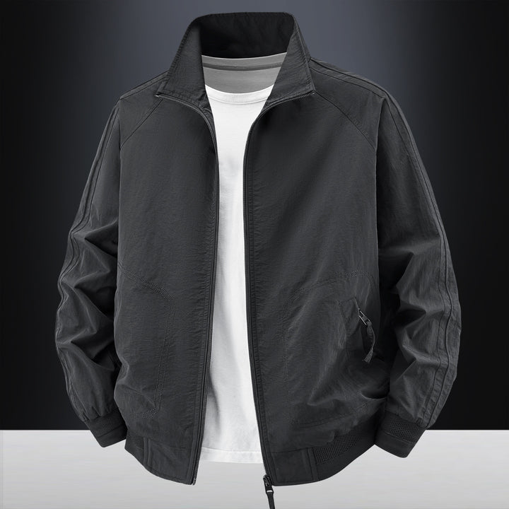 Men's leisure jacket with high collar Mune Fashion