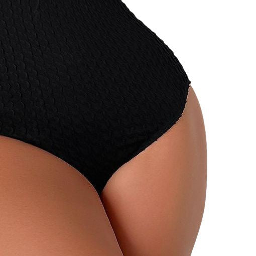 Ladies airy swimsuit with elaborately ruffled details Mune Fashion