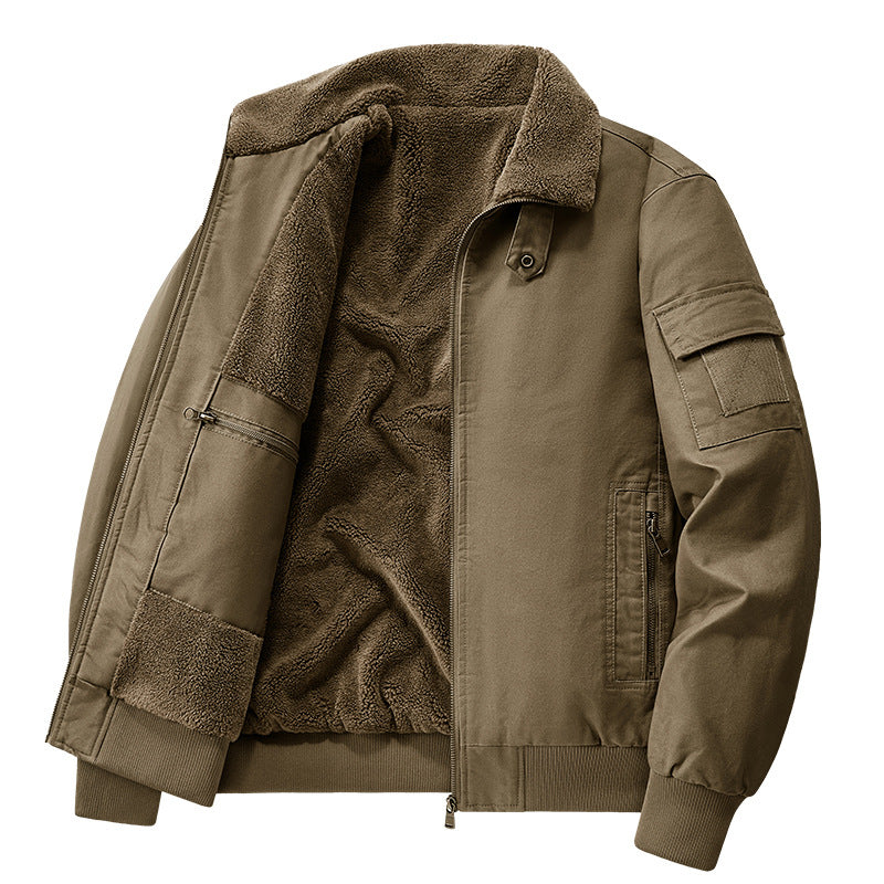 Men's Stylish Transitional Jacket with Teddy Lining Mune Fashion