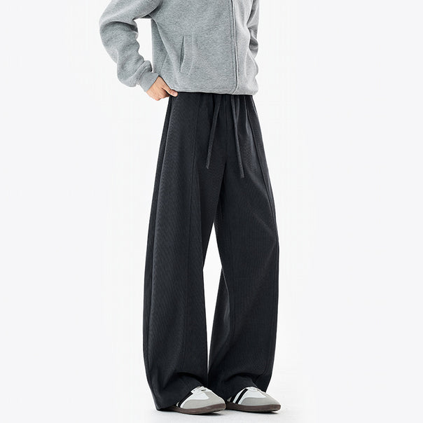 Men Wide-Cut Culotte Pants Mune Fashion