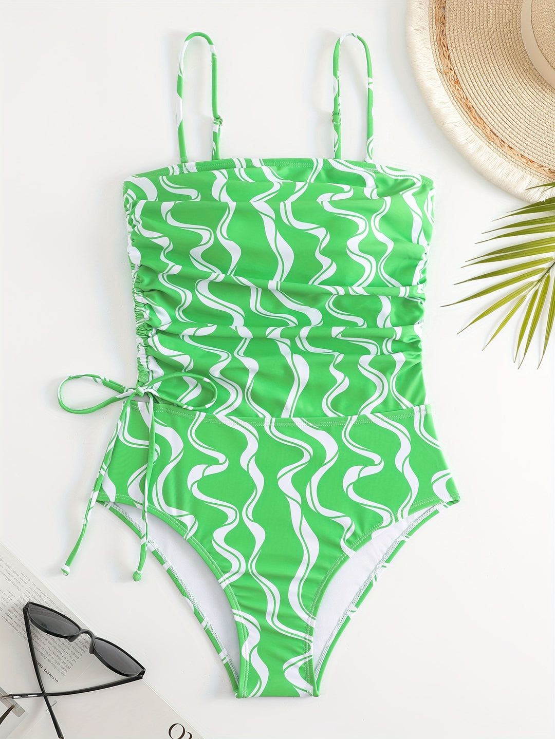 Women's One-Piece Swimsuit with High-Quality Ruffle Design Mune Fashion