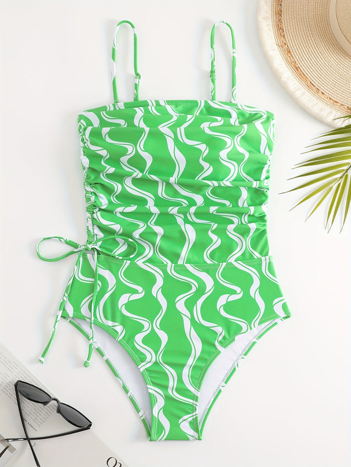 Women's One-Piece Swimsuit with High-Quality Ruffle Design Mune Fashion