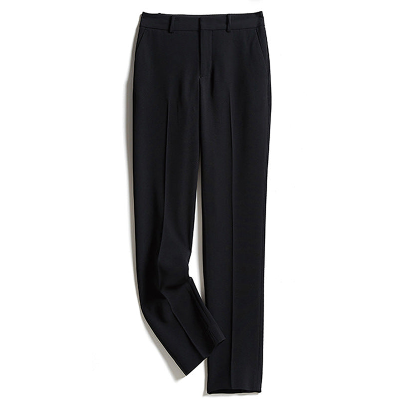Ladies Elegant High-Waisted Suit Pants Mune Fashion