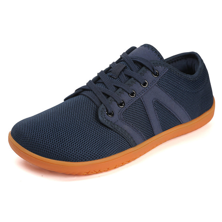 Unisex nan minimalist city sneaker with fine mesh textile upper, padded instep and flexible rubber outsole Mune Fashion
