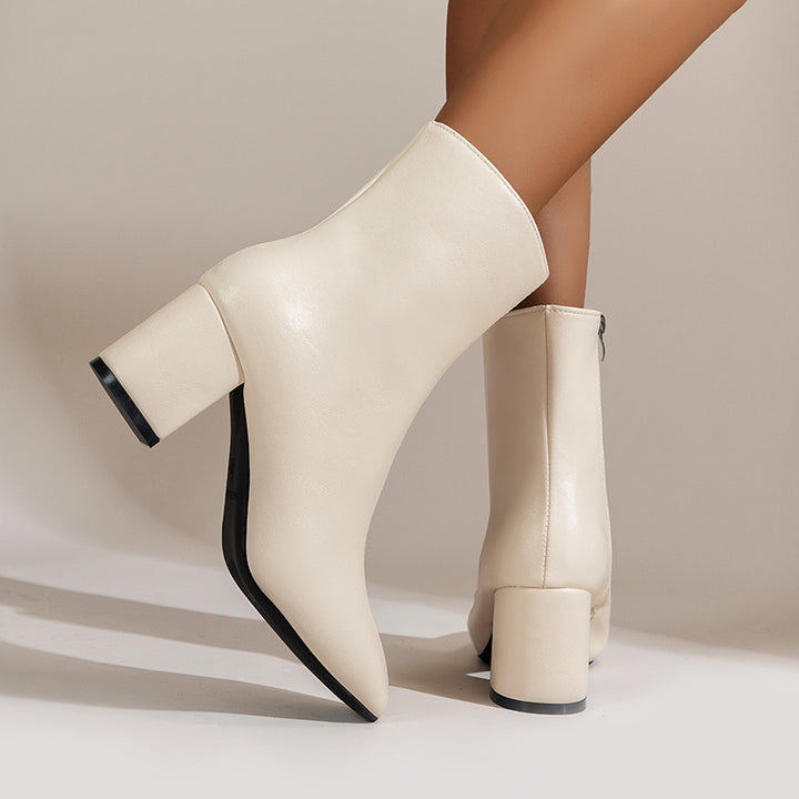 Women Elegant High Gloss Over Knee Boots Mune Fashion