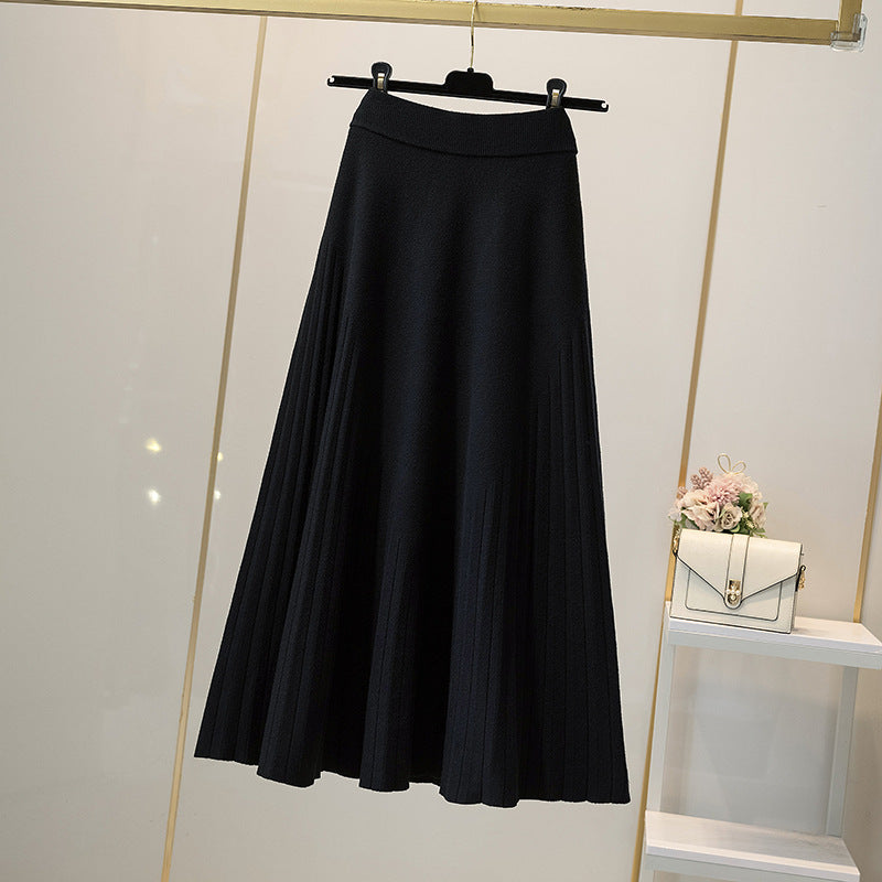 Women's Pleated Wrap Skirt Mune Fashion