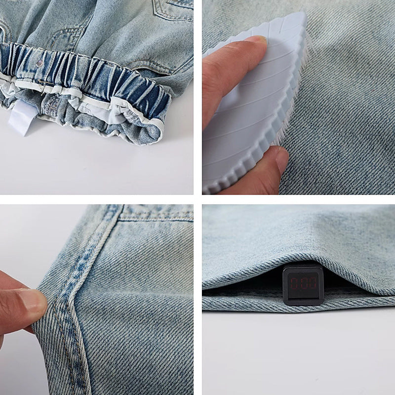 Men's loose Cargo Jeans Mune Fashion