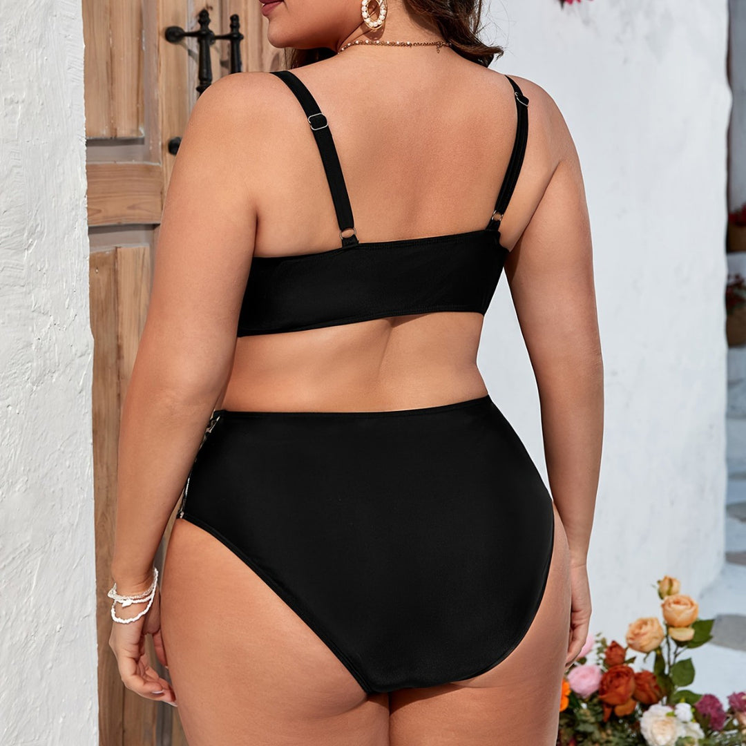 Women's Tailored Bikini with Leopard Print Mune Fashion