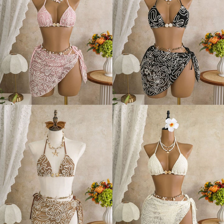 Women Two Piece Beach Outfit Mune Fashion