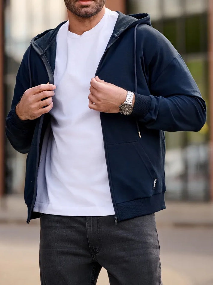 Men's Comfortable Hooded Jacket