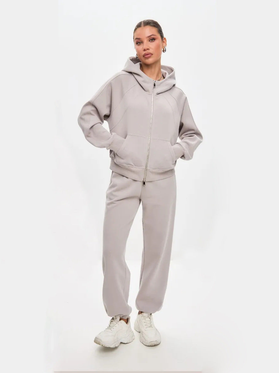 Women’s Sporty Fleece Jogging Set Mune Fashion
