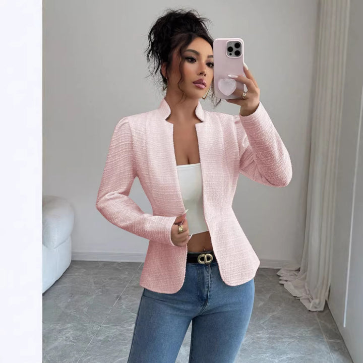Women's elegant and timeless blazer jacket
