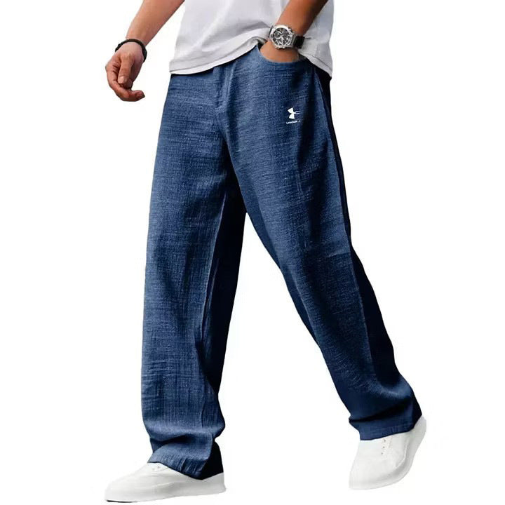 Men's Casual Linen Pants Mune Fashion