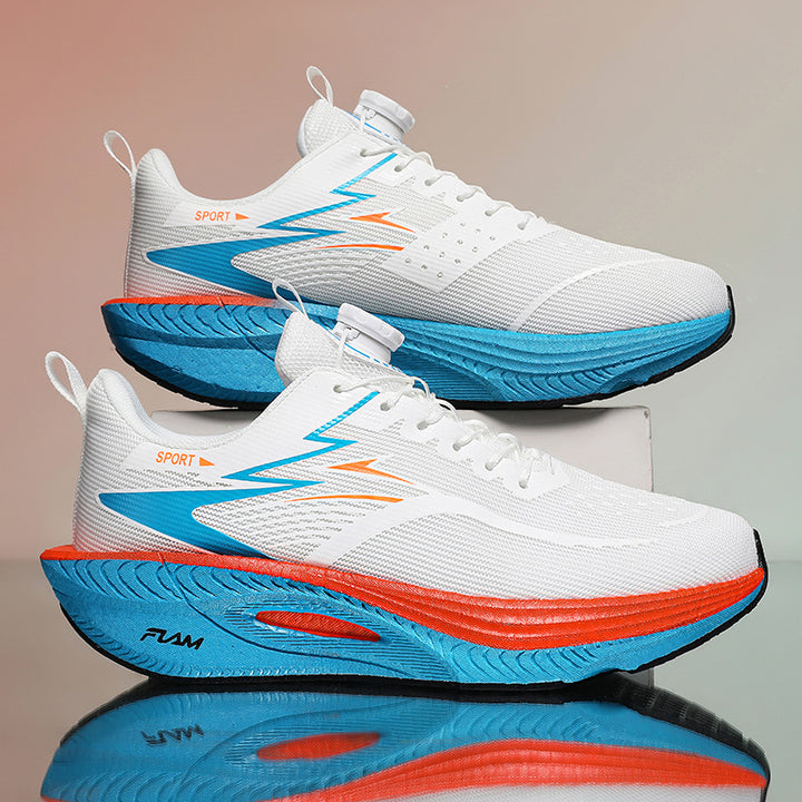 Unisex padded stability training sneakers with BOA closure and cushioned platform midsole Mune Fashion