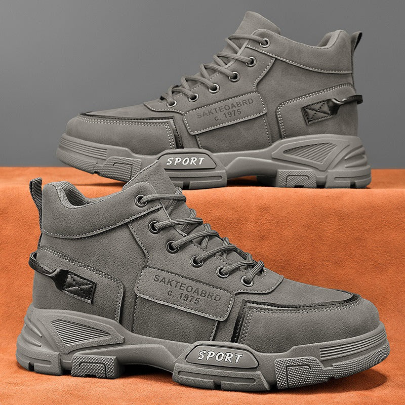 Men's Sporty High-Collar Sneakers Mune Fashion